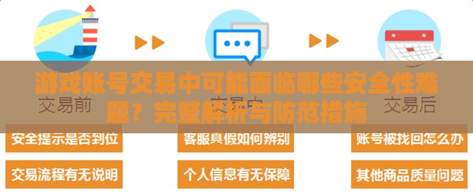 游戏账号交易中可能面临哪些安全性难题？完整解析与防范措施